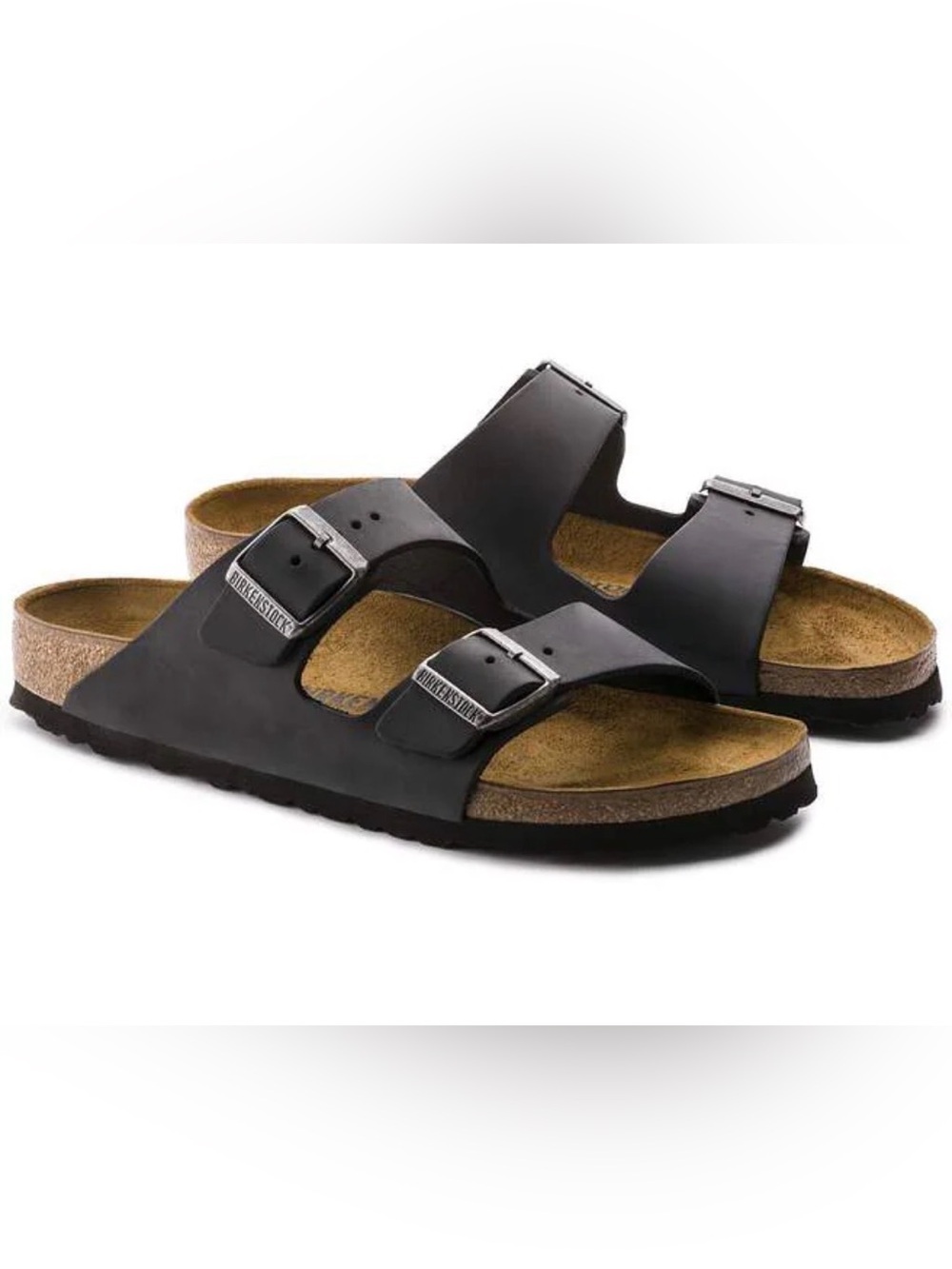 Birkenstock Arizona Slide Sandal - Women's black size 40 (9.5) new condition
